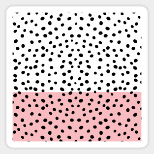 DOTS PINK POLKA Magnet